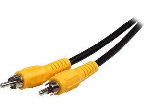 C2G 40455 Value Series Composite Video Cable, Black (25 Feet, 7.62 Meters)