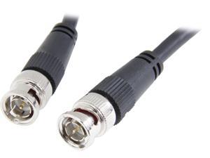 C2G 40025 75 OHM BNC Cable, Black (3 Feet, 0.91 Meters)