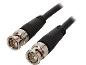 C2G 40026 75 OHM BNC Cable, Black (6 Feet, 1.82 Meters)
