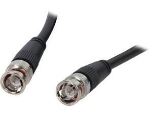 C2G 40029 75 OHM BNC Cable, Black (25 Feet, 7.62 Meters)