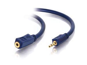 C2G 40606 1.5 ft. Velocity 3.5mm M/F Stereo Audio Extension Cable C2G 40606 1.5 ft. Velocity 3.5mm M/F Stereo Audio Extension Cable