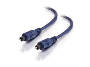 C2G 40393 Velocity Toslink Optical Digital Cable, Blue (16.4 Feet, 5 Meters)