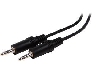 C2G 40416 3.5mm M/M Stereo Audio Cable, Aux Cable, Black (50 Feet, 15.24 Meters)