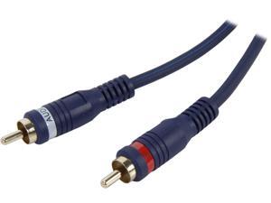 C2G 40617 Velocity One 3.5mm Stereo Male to Two RCA Stereo Male Y-Cable, Blue (50 Feet, 15.24 Meters) C2G 40617 Velocity One 3.5mm Stereo Male to Two RCA Stereo Male Y-Cable, Blue (50 Feet, 15.24 Meters)