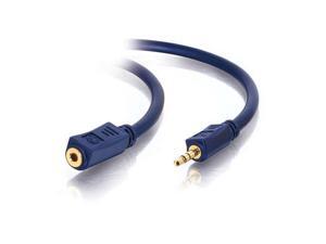 C2G 40610 Velocity 3.5mm M/F Stereo Audio Extension Cable, Blue (25 Feet, 7.62 Meters) C2G 40610 Velocity 3.5mm M/F Stereo Audio Extension Cable, Blue (25 Feet, 7.62 Meters)