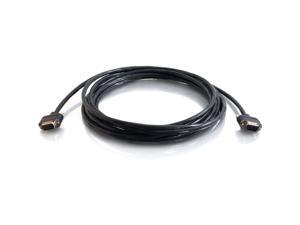 C2G 40094 VGA Cable - VGA M/M Monitor/Projector Cable with Rounded Low Profile Connectors, Plenum CMP-Rated, Black (50 Feet, 15.24 Meters) C2G 40094 VGA Cable - VGA M/M Monitor/Projector Cable with Rounded Low Profile Connectors, Plenum CMP-Rated, Black (50 Feet, 15.24 Meters)