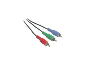 C2G 40956 Value Series RCA Component Video Cable, Black (3 Feet, 0.91 Meters)