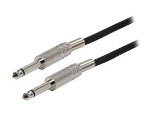 C2G 40064 Pro-Audio 1/4 Inch Male to 1/4 Inch Male Cable, Black (3 Feet, 0.91 Meters) C2G 40064 Pro-Audio 1/4 Inch Male to 1/4 Inch Male Cable, Black (3 Feet, 0.91 Meters)