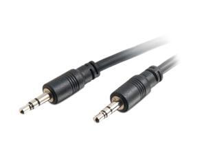 C2G 40108 3.5mm Stereo Audio Cable with Low Profile Connectors M/M, In-Wall CMG-Rated (35 Feet, 10.66 Meters) C2G 40108 3.5mm Stereo Audio Cable with Low Profile Connectors M/M, In-Wall CMG-Rated (35 Feet, 10.66 Meters)