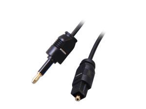 StarTech.com Model THINTOSMIN10 10 ft. Toslink to Miniplug Digital Audio Cable Male to Male StarTech.com Model THINTOSMIN10 10 ft. Toslink to Miniplug Digital Audio Cable Male to Male