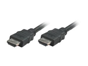 MANHATTAN 323215 6.5 ft. Black High Speed HDMI® Cable With Ethernet Channel Male to Male