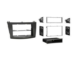 METRA Ltd Black Metra 99-7428B Double DIN//ISO DIN Installation Dash Kit for 2009 Nissan Frontier LE//SE