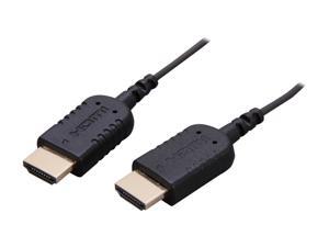 Coboc Nano6HD-AA-BK 6 ft. Black Extreme Thin High Speed with Ethernet HDMI®-HDMI® Coboc Nano6HD-AA-BK 6 ft. Black Extreme Thin High Speed with Ethernet HDMI®-HDMI®