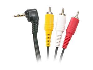 STEREN Model 255-219 6 ft. Camcorder Cable Male to Male