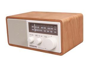 Sangean WR-16 AM/FM/Bluetooth Wooden Cabinet Radio with USB