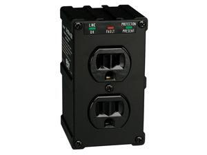 TRIPP LITE ULTRABLOK Wall Mount Direct Plug-in 2 Outlets 1410 Joules Direct Plug-in Isobar Surge Suppressor