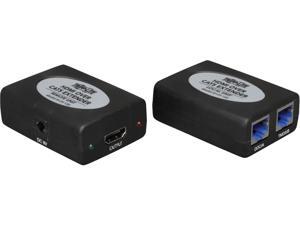 Tripp Lite HDMI over Dual Cat5/6 Extender Kit, In-Line Transmitter/Receiver, Video and Audio, 1920x1200 1080/24p, Up to 150-ft. (B125-150) Tripp Lite HDMI over Dual Cat5/6 Extender Kit, In-Line Transmitter/Receiver, Video and Audio, 1920x1200 1080/24p, Up to 150-ft. (B125-150)