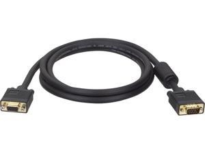Tripp Lite VGA Coax High-Resolution Monitor Extension Cable with RGB Coax (HD15 M/F), 2048 x 1536 1080p, 10 ft. (P500-010)