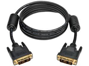 Tripp Lite P561-050-EZ Black Male to Male Easy Pull All-in-One DVI Single Link Cable Tripp Lite P561-050-EZ Black Male to Male Easy Pull All-in-One DVI Single Link Cable