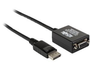 Tripp Lite DisplayPort to VGA Active Cable Adapter, Converter for DP to VGA (M/F), 1920x1200/1080p, 6-in. (P134-06N-VGA)