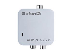 Gefen GTVAAUD2DIGAUD GefenTV Analog to Digital Audio Adapter Gefen GTVAAUD2DIGAUD GefenTV Analog to Digital Audio Adapter