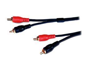 Comprehensive 2PP-2PP-10ST 10 ft. Stereo Gold RCA Audio Cable Male to Male Comprehensive 2PP-2PP-10ST 10 ft. Stereo Gold RCA Audio Cable Male to Male