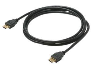 STEREN 517-306BK 6 ft. Black High-Speed HDMI® Cable with Ethernet Male to Male STEREN 517-306BK 6 ft. Black High-Speed HDMI® Cable with Ethernet Male to Male