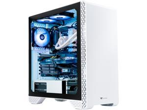 Thermaltake LCGS Glacier 360 Gaming Desktop (AMD Ryzen 5 5600X 6-core, 16GB DDR4 3600MHz RGB Memory, 1TB NVMe M.2 SSD, NVIDIA GeForce RTX 3060, Win10 Home)