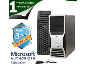DELL Desktop Computer T5400 Xeon E5405 (2.00 GHz) 4 GB DDR2 500 GB HDD NVIDIA NVS 295 Windows 7 Professional 64-bit DELL Desktop Computer T5400 Xeon E5405 (2.00 GHz) 4 GB DDR2 500 GB HDD NVIDIA NVS 295 Windows 7 Professional 64-bit