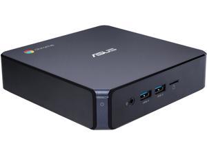 ASUS Desktop Computer CHROMEBOX 3-N017U Celeron 3865U (1.80GHz) 4GB DDR4 32 GB M.2 SATA SSD Intel HD Graphics 610 Google Chrome OS