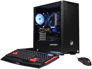 CyberpowerPC Intel i5-9600K (3.7 GHz) Gaming Desktop, AMD Radeon RX 5700 XT, 16GB DDR4, 512GB SSD