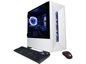 CyberpowerPC Gaming Desktop Gamer Master GMA9020CPGV6 Ryzen 5 5000 Series 5600G (3.90 GHz) 16GB DDR4 2TB HDD 500 GB PCIe SSD NVIDIA GeForce RTX 3060 Windows 11 Home 64-bit