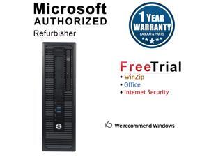 Refurbished: HP EliteDesk 800 G1 Slim/Small Form Factor Intel Core i7 4770 3.40 GHz / 16 GB DDR3 / 3 TB HDD / DVD / WIFI / Windows 10 Pro 64-bit