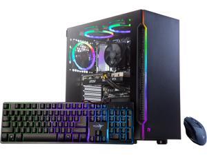 Skytech SHADOW Gaming PC Desktop - AMD Ryzen 5 5600X 3.70 GHz, RTX 3060 Ti 8 GB GDDR6, 1 TB NVMe, 16 GB DDR4 3000, B550 Motherboard, 600W Gold PSU, AC Wi-Fi, Windows 10 Home 64-bit, Black Skytech SHADOW Gaming PC Desktop - AMD Ryzen 5 5600X 3.70 GHz, RTX 3060 Ti 8 GB GDDR6, 1 TB NVMe, 16 GB DDR4 3000, B550 Motherboard, 600W Gold PSU, AC Wi-Fi, Windows 10 Home 64-bit, Black