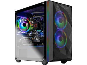 Skytech Chronos Mini Gaming Computer PC Desktop - Ryzen 5 3600X 6-Core 3.80 GHz, RTX 2060 6 GB, 1 TB SSD, 16 GB DDR4 3000, 240mm AIO, B450M MB, AC WiFi, Windows 10 Home 64-bit, Black Skytech Chronos Mini Gaming Computer PC Desktop - Ryzen 5 3600X 6-Core 3.80 GHz, RTX 2060 6 GB, 1 TB SSD, 16 GB DDR4 3000, 240mm AIO, B450M MB, AC WiFi, Windows 10 Home 64-bit, Black