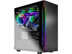 Skytech Shadow 3.0 Gaming Computer PC Desktop - Ryzen 5 3600X 6-Core 3.80 GHz, RTX 2060 6 GB, 1 TB SSD, 16 GB DDR4 3000, 240mm AIO, B450M MB, AC WiFi, Windows 10 Home 64-bit, Black Skytech Shadow 3.0 Gaming Computer PC Desktop - Ryzen 5 3600X 6-Core 3.80 GHz, RTX 2060 6 GB, 1 TB SSD, 16 GB DDR4 3000, 240mm AIO, B450M MB, AC WiFi, Windows 10 Home 64-bit, Black