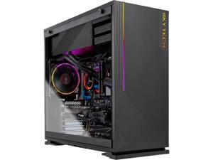 Skytech Azure Gaming Computer PC Desktop - Intel i7 9700K 3.60 GHz, RTX 2070 8 GB, 1 TB SSD, 16 GB DDR4 3000 MHz, 120mm AIO, Windows 10 Home 64-bit, 802.11ac Wi-Fi Skytech Azure Gaming Computer PC Desktop - Intel i7 9700K 3.60 GHz, RTX 2070 8 GB, 1 TB SSD, 16 GB DDR4 3000 MHz, 120mm AIO, Windows 10 Home 64-bit, 802.11ac Wi-Fi