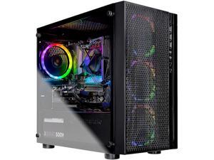 Skytech Blaze Gaming Computer PC Desktop - Intel Core i5 9400F 6-Core 2.9 GHz, GTX 1650 SUPER 4 GB, 500 GB SSD, 8 GB DDR4 3000 MHz, B365 Motherboards, RGB Fans, Windows 10 Home (Refurbished) Skytech Blaze Gaming Computer PC Desktop - Intel Core i5 9400F 6-Core 2.9 GHz, GTX 1650 SUPER 4 GB, 500 GB SSD, 8 GB DDR4 3000 MHz, B365 Motherboards, RGB Fans, Windows 10 Home (Refurbished)