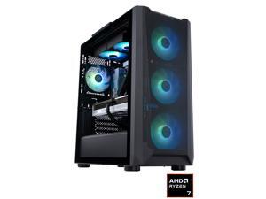 ABS Kaze Ruby Gaming PC - Windows 11 Home - AMD Ryzen 7 7700X - GeForce RTX 5080 16GB - DLSS 4 - AI-Powered Performance - 32GB DDR5 6000 - 2TB M.2 NVMe SSD - KR7700X5080