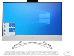 HP All-in-One Computer 24-df0062ds Pentium Silver J5040 (2.00GHz) 8GB DDR4 256 GB PCIe SSD 23.8" Touchscreen Windows 10 Home 64-bit