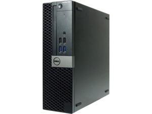 Refurbished: DELL Desktop Computer OptiPlex 7040 Intel Core i5 6th Gen 6500 (3.20 GHz) 8 GB 256 GB 2.5" SSD Intel HD Graphics 530 Windows 10 Pro 64-bit