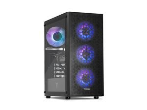 Yeyian Yumi Gaming Desktop, Intel Core i5-14400F, RTX 4060 – AI Integrated, 32GB DDR4, 1TB SSD Gen 4.0, YPI-YU44F0C-4601N