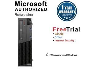 Refurbished Lenovo ThinkCentre M83 Slim/Small form factor Intel Core i5 4570 3.20 GHz / 16 GB DDR3 / 240G SSD+500G HDD / DVD / WIFI / Windows 10 Professional 64 Bit / 1 Year Warranty Refurbished Lenovo ThinkCentre M83 Slim/Small form factor Intel Core i5 4570 3.20 GHz / 16 GB DDR3 / 240G SSD+500G HDD / DVD / WIFI / Windows 10 Professional 64 Bit / 1 Year Warranty