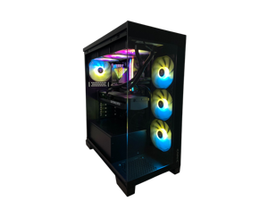 AZZA Goliath Elite Gaming Desktop PC, AMD Ryzen 7 7800X3D, NVIDIA GeForce RTX 5080, 64GB DDR5, 2TB SSD, Windows 11 Home, 3 Year Warranty