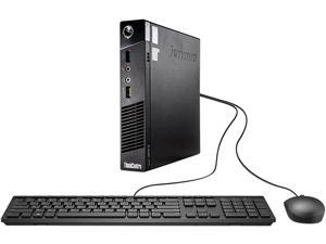 Lenovo M93p Tiny Grade A Business Desktop Intel Core i5 4th Gen 4570T (2.90GHz) 8 GB DDR3 128 GB SSD Intel HD Graphics 4600 Windows 10 Pro Keyboard and Mouse Included