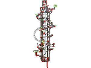 Fischertechnik Hanging Action Tower Construction Set and Educational Toy - Intro to Engineering and STEM Learning