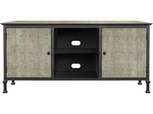 Furniture of America Ronda Industrial Wood 60-Inch TV Stand in Gray