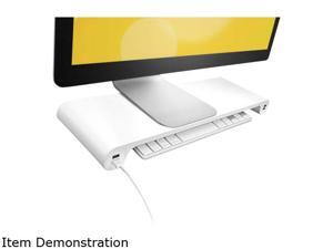 Quirky PSPBP-WH01 Spacebar POP Monitor Stand and 6-Port USB Hub Quirky PSPBP-WH01 Spacebar POP Monitor Stand and 6-Port USB Hub