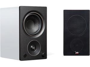 Alpha AM3 Compact Powered Speakers - White