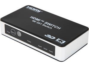 Rosewill RCHS-18004 Premium 3 port High Speed HDMI Switch with IR Wireless Remote Support 3D and 4K@30Hz Rosewill RCHS-18004 Premium 3 port High Speed HDMI Switch with IR Wireless Remote Support 3D and 4K@30Hz